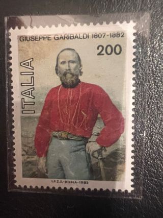 Francobollo Giuseppe Garibaldi