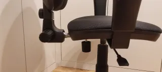 Silla de estudio negra