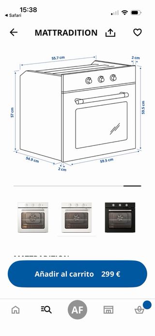 Horno Ikea Mattradition