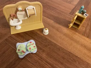 Familia Sylvanian - Baño
