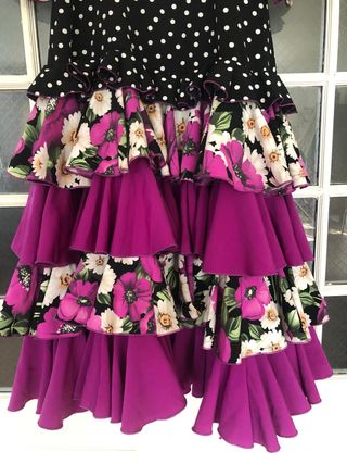 Traje Flamenca Niña 7-8 Años