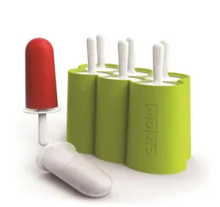 Moldes Helados Zoku - Verde y Blanco
