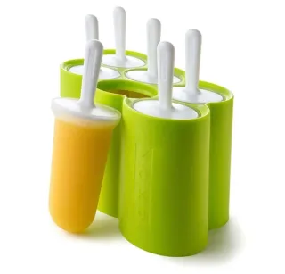 Moldes Helados Zoku - Verde y Blanco