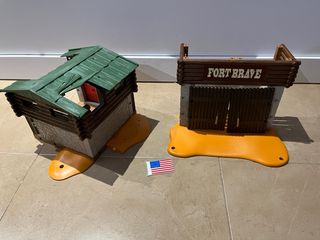 Lote Playmobil Fort Brave y Casa