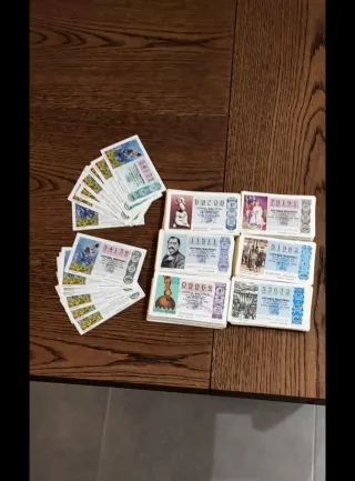 Lotería Antigua: Billetes 1975-1984