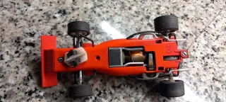 Coche Scalextric Tyrrell-Ford Rojo