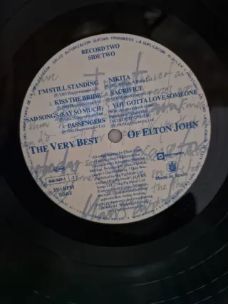 Vinilo Elton John - The Very Best Of
