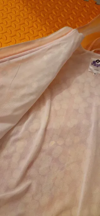 Giacca trasparente bambina con paillettes