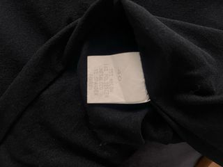 Falda negra brillante