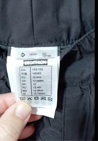 Pantalón de nieve negro