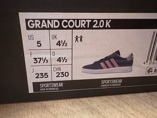 Zapatillas Adidas Grand Court Unisex Talla 37.5