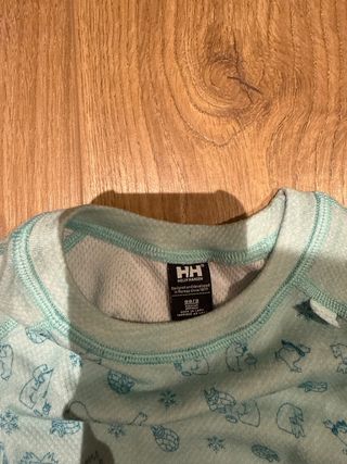 Conjunto térmico Helly Hansen azul y gris