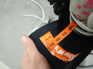 Tabla Snowboard Nitro con Fijaciones y botas