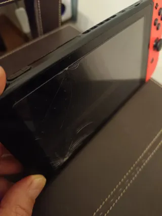 Nintendo Switch Negra y Naranja