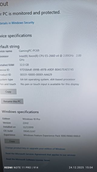 PC Gaming Intel 32GB RAM GTX 1660 Super 6GB