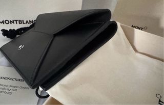 Portadocumentos Montblanc Meisterstück Piel Negra
