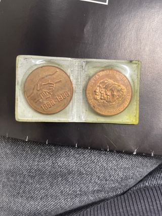 Moneda Centenario UGT 1888-1988