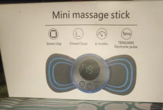 Mini masajeador stick TENS/EMS