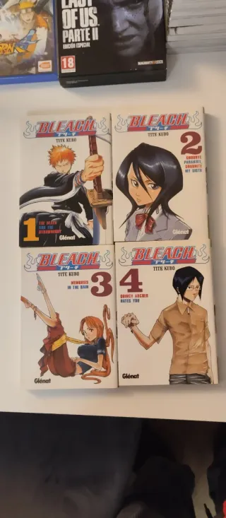 Tomos Bleach 1-4.