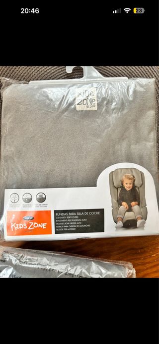 Funda Silla Coche Jane Kids Zone Gris