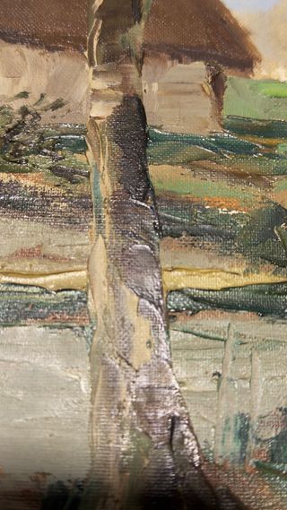 Cuadro L. Saurat Paisaje SOLO HASTA 28/02