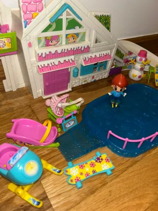 Pin y Pon Casa Nieve Accesorios