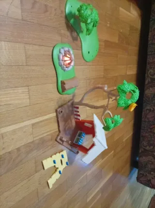 Casita Playmobil con accesorios