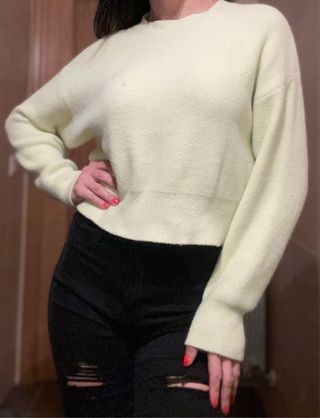 Jersey Bershka S viscosa nailon poliéster