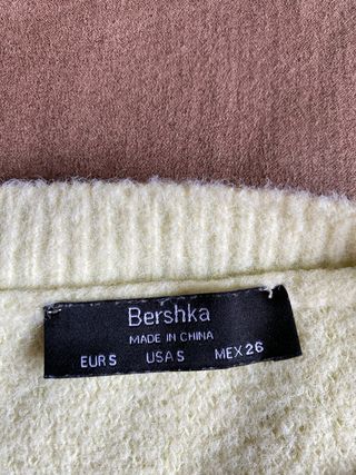 Jersey Bershka S viscosa nailon poliéster