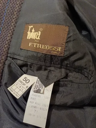 Giacca Uomo Futura Pura Lana Made in Italy Tg. M