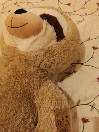 Peluche Oso Perezoso Grande Marrón