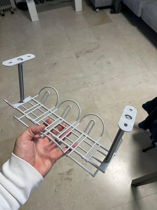Organizador de cables para escritorio