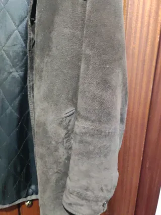 Chaqueta de hombre piel vuelta