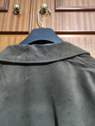 Chaqueta de hombre piel vuelta