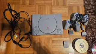 Consola PlayStation 1 (PS1) Gris