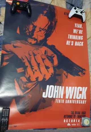 John Wick 10º Aniversario Póster Oficial