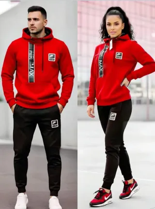 Chándal  Negro bordado