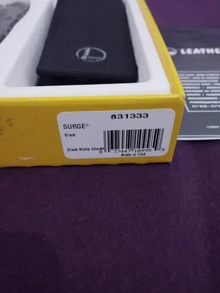 Leatherman Surge (Nueva con precinto)