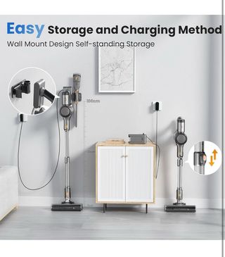 Aspirapolvere Senza Fili Potente 45000Pa