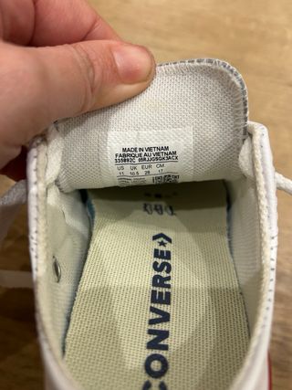 Converse Talla 28 Nuevas SIN ESTRENAR de polipiel