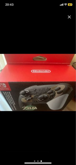 Mando Nintendo Switch Pro Zelda Tears Kingdom