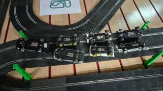 Scalextric Exin Antiguo + Varios Coches.