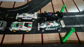 Scalextric Exin Antiguo + Varios Coches.