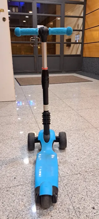 Patinete infantil 3 ruedas azul