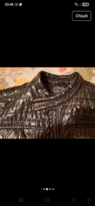 Piumino 100g Massimo Rebecchi Uomo Nero