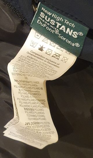 Parka Springfield acolchada azul