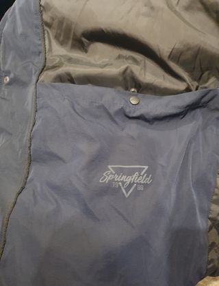 Parka Springfield acolchada azul
