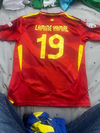Camiseta España Eurocopa 24 niño talla 28