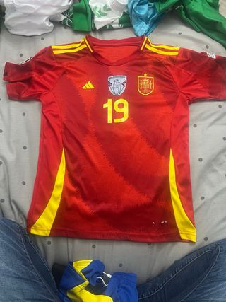 Camiseta España Eurocopa 24 niño talla 28