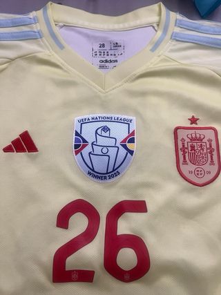 Camiseta España Eurocopa 24 niño talla 28